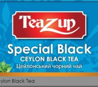 Чай пакетированный цейлонский чёрный TeaZup special Blak  25х2
TeaZup special B. . фото 2