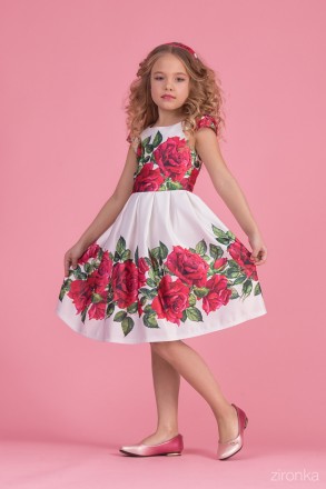 Нарядное платье для девочки Zironka. Невероятно нарядное и красивое платье для д. . фото 6