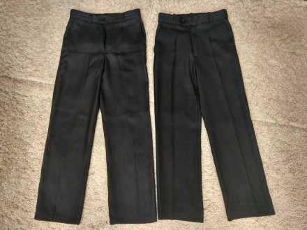Продам школьные брюки черного цвета в хорошем состоянии. 
1) слева, длина 84 см. . фото 5