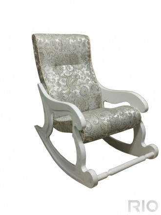 Кресло качалка"Оскар" изготовлено (основной видимый каркас) МДФ, перемычки и вну. . фото 3