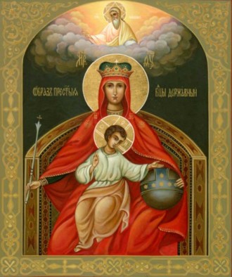 Прежде всего это иконы Спасителя нашего Иисуса Христа и Пресвятой Девы Марии Бог. . фото 4