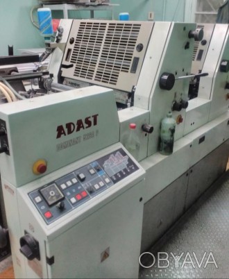Предлагаю офсетную печатную машину Adast Dominant 526 AP.
2+0, спиртовое увлажн. . фото 1