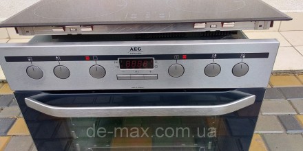 Духовой шкаф и индукционная варочная панель АЕГ AEG E33542-6-M 
Доставка духовок. . фото 4