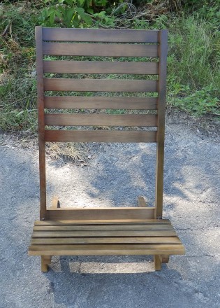 Стул-кресло (шезлонг) раскладной (натуральное дерево), очень удобная и расслабля. . фото 9