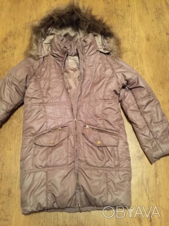 Продам красивое и стильное пальто производства Испания для девочки 10-12 лет на . . фото 1