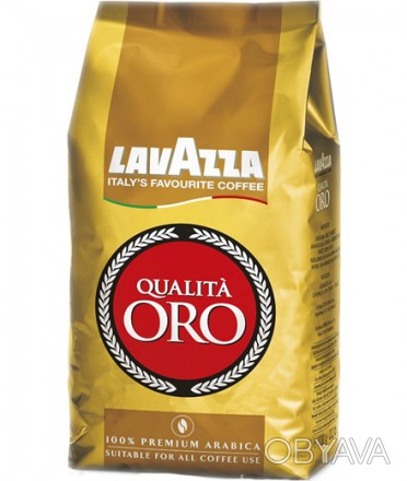 Lavazza Qualita Oro 1000 г. в зернах - самый популярный и любимый купаж кофе. Кл. . фото 1