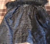 Куртка зимняя, цвет черный, искусственный мех енота (отстёгивается), фасон приле. . фото 6
