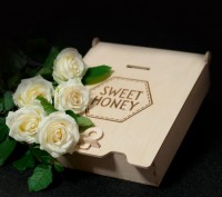 Компанія Sweet Honey пропонує медові подарунки - подарункові набори, баночки мед. . фото 8
