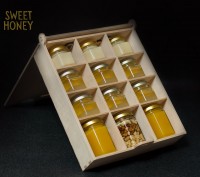 Компанія Sweet Honey пропонує медові подарунки - подарункові набори, баночки мед. . фото 7
