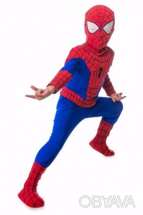 Детский карнавальный костюм Человек паук - Spider man ВСЕ ЗАКАЗЫ ПРИНИМАЕМ ОФОРМ. . фото 1