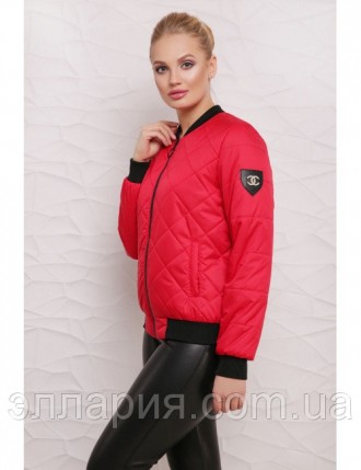 Модная женская куртка код 9628(РА), Цвета в ассортименте фиолетовый,хаки,электри. . фото 5