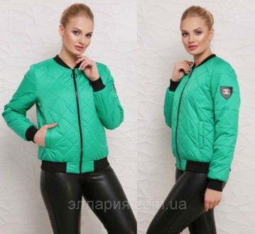 Модная женская куртка код 9628(РА), Цвета в ассортименте фиолетовый,хаки,электри. . фото 3