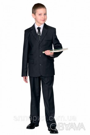 Пиджак с отложным
воротником и длинным рукавом с декоративной пуговицей дополнен. . фото 1
