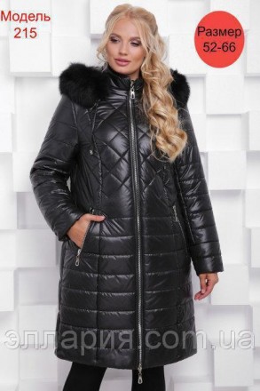 Зимняя женская куртка Код Вест-215, Размерный ряд 52,54,56,58,60,62,64,66 Цвета . . фото 4