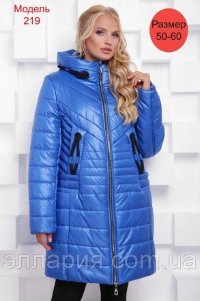 Зимняя женская куртка Код Вест-219, Размерный ряд 50,52,54,56,58,60 Цвета в ассо. . фото 2