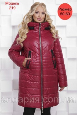 Зимняя женская куртка Код Вест-219, Размерный ряд 50,52,54,56,58,60 Цвета в ассо. . фото 5