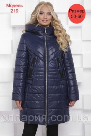 Зимняя женская куртка Код Вест-219, Размерный ряд 50,52,54,56,58,60 Цвета в ассо. . фото 3