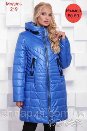 Зимняя женская куртка Код Вест-219, Размерный ряд 50,52,54,56,58,60 Цвета в ассо. . фото 1