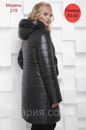 Зимняя женская куртка Код Вест-219, Размерный ряд 50,52,54,56,58,60 Цвета в ассо. . фото 3
