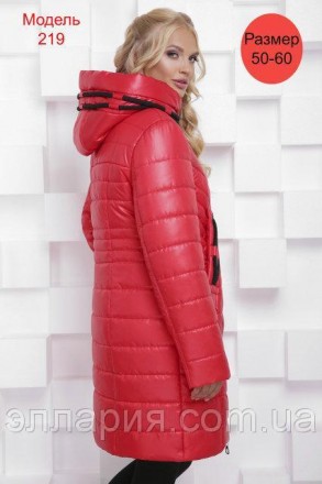 Зимняя женская куртка
Код Вест-219,
 Размерный ряд 50,52,54,56,58,60
Цвета в асс. . фото 3