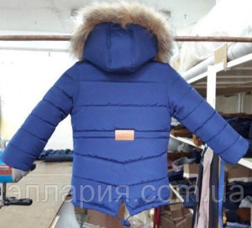 Очень теплая зимняя куртка для мальчика
Код Арт(Д) темно синий
Возрастная группа. . фото 5