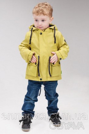 Детская куртка парка для мальчика код Модник 
Цвета в наличии красный, синий,жел. . фото 1