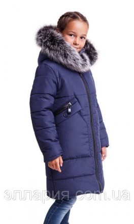 Теплая зимняя куртка парка для девочки
Код Элиза (Ю),
Цвета в наличии - красный,. . фото 4