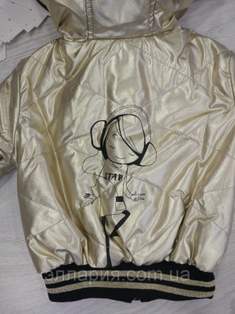 Блестящая курточка удлиненная для девочки
Код Бомбер (ЛЕК)
Бомбер-демисезонная к. . фото 6