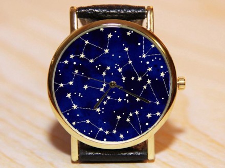 Часы созвездие, часы галактика, часы космос, синие часы, женские часы

Материа. . фото 3