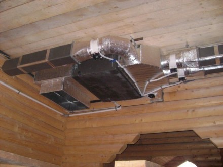 Система вентиляции под ключ. Приточно-вытяжная установка+ воздуховоды и обвязка.. . фото 2