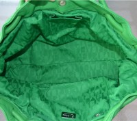 Furla Carmen Arriccio Green Leather Ruched Tote Handbag
Retail $498

Потрясаю. . фото 10