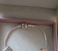 Продам шикарные браслеты Pandora Style. На основе есть надпись и корона над "О".. . фото 3