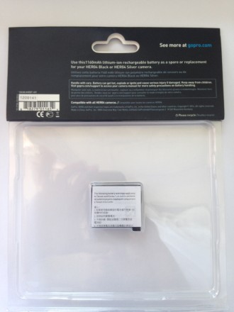 Аккумулятор для GoPro HERO 4 

В продаже новые аккумуляторные батареи для экши. . фото 2