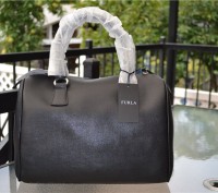 Furla Black D - Light Bauletto Saffiano Leather Satchel Bag NEW
MADE IN ITALY.
. . фото 4