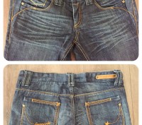 Джинсы синего цвета фирмы Jeans Code. 100% cotton. Средняя посадка, можно носить. . фото 4