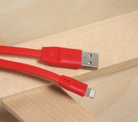 Remax USB кабель для iPhone 5,5s,6,6+,6s,6s+,iPad, 7, iPad Mini Air Pro , iPod
. . фото 4
