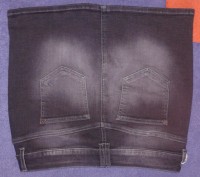 Юбка джинсовая новая Tom Tailor. Цвет темно-серый. Размер М. Талия 39 см, длина . . фото 4