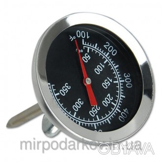 Универсальный высоко-температурный механический термометр со шкалой от 50 до 350. . фото 1