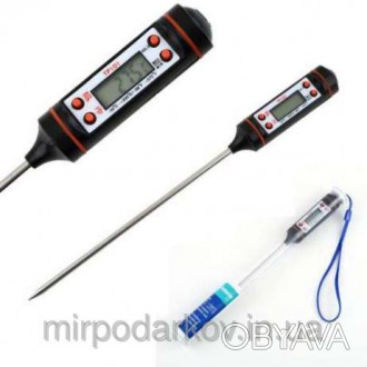 Цифровой термометр со щупом-иглой TP-101
Электронный термометр с пробником-датч. . фото 1
