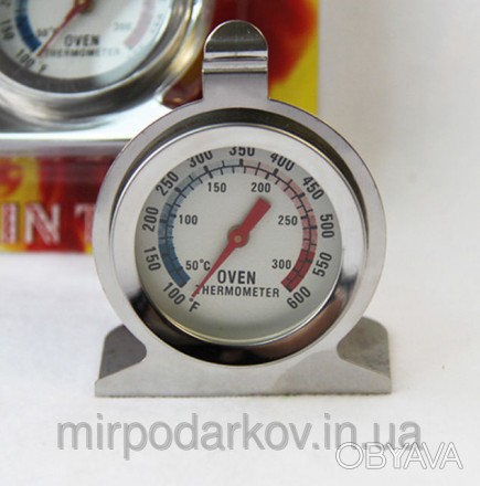 Универсальный термометр для духовки со шкалой от 0 до 300 градусов. Очень удобна. . фото 1
