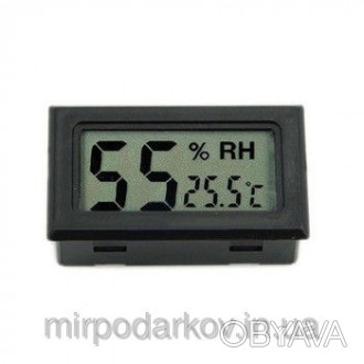Современный  электронный термометр + гигрометр .
    Показывает температура в п. . фото 1