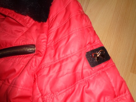 Демисезонная удлиненная куртка X-Woyz, р. 44-46, в хорошем состоянии. 4 рабочих . . фото 4