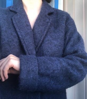 Очень красивое тёплое пальто. Реальный цвет красИвее, чем на фото - сапфировый (. . фото 13