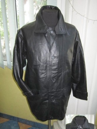 Большая кожаная мужская куртка М.FLUES. Германия. Лот 537
Классическая, стильна. . фото 2