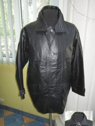 Большая кожаная мужская куртка М.FLUES. Германия. Лот 537
Классическая, стильна. . фото 3