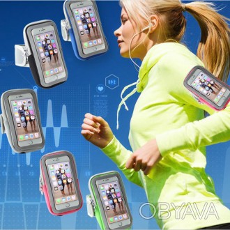 Универсальная спортивная сумка на руку с экраном для бега, занятий спортом в тре. . фото 1