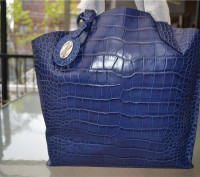 Furla Ink Blue Croc Embossed Leather Jucca Shopper Tote
Retail: $328.00

Сумк. . фото 10