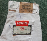 Продам новые женские джинсы Levi`s.
№ 525; 27/32 белые
№ 525; 27/32 индиго
№ . . фото 3
