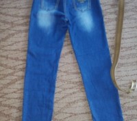 Продам джинсы женские, два раза одеванные. Целые, красивые, высокая талия, расцв. . фото 5