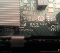 Серверная материнская плата intel s5000Pal.
2 процесора xeon 5130 2.0 Mhz
6 Гб. . фото 2
